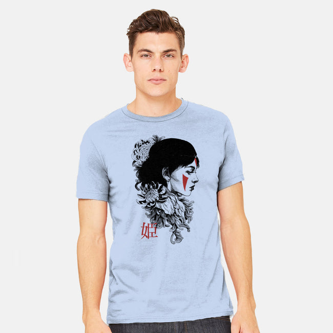 Princess-mens heavyweight tee-Hafaell