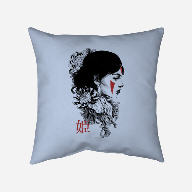 Princess-none removable cover w insert throw pillow-Hafaell