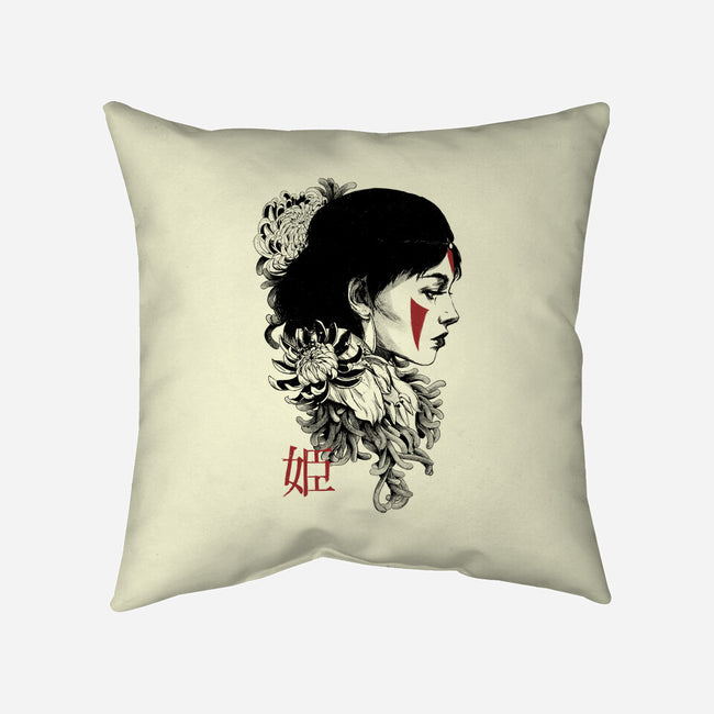 Princess-none removable cover w insert throw pillow-Hafaell