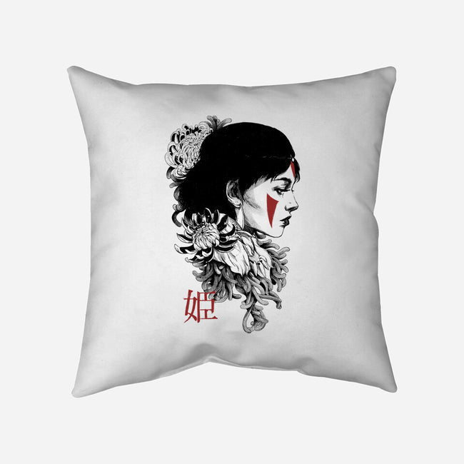 Princess-none removable cover w insert throw pillow-Hafaell