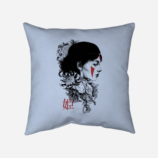 Princess-none removable cover throw pillow-Hafaell