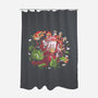 Spirit Players-none polyester shower curtain-yumie