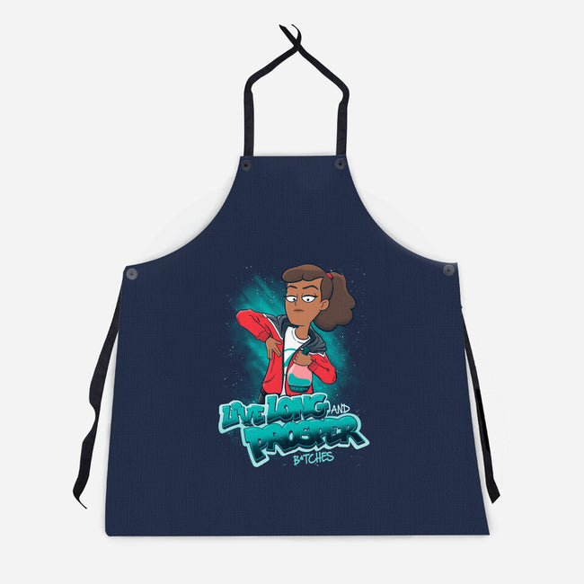 New Salute-unisex kitchen apron-teesgeex