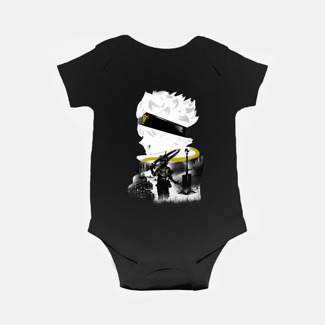 Anti-Magic-baby basic onesie-RamenBoy