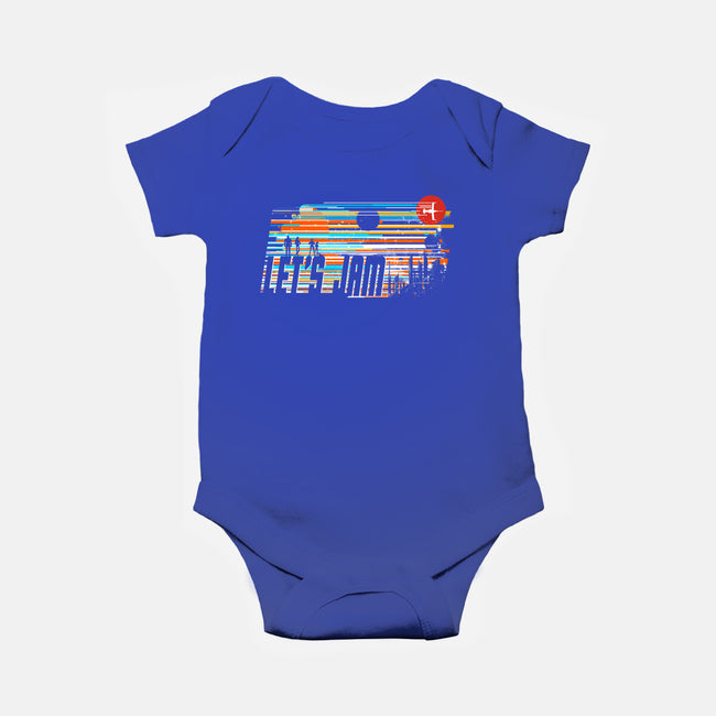 3 2 1-baby basic onesie-kharmazero