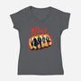 The Keanus-womens v-neck tee-zascanauta