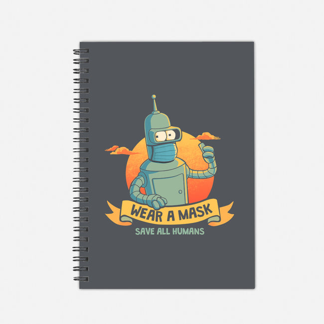 Save All Humans-none dot grid notebook-teesgeex
