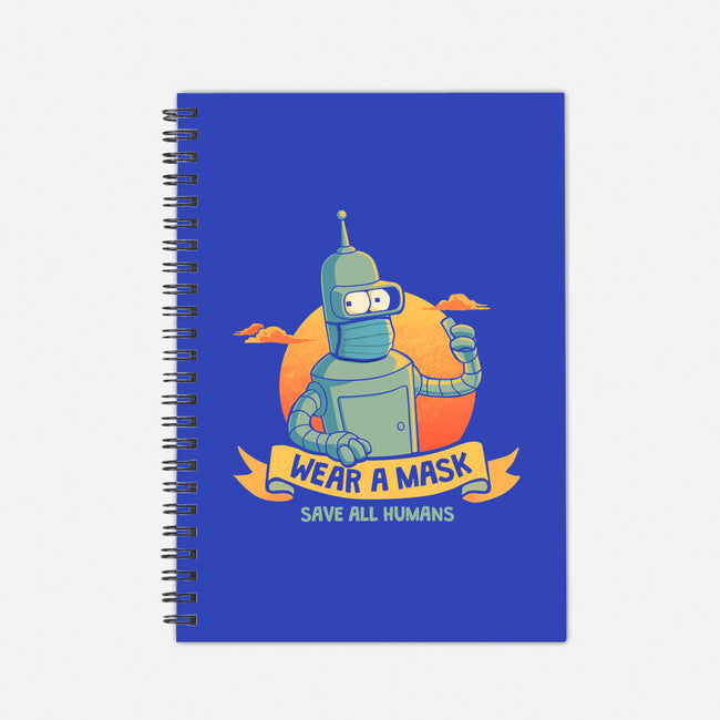 Save All Humans-none dot grid notebook-teesgeex