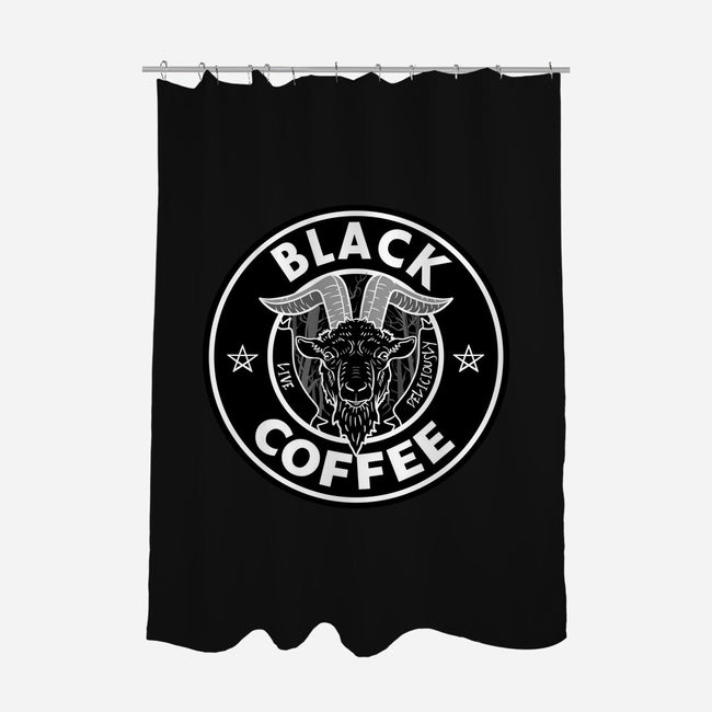 Live Deliciously-none polyester shower curtain-MarianoSan