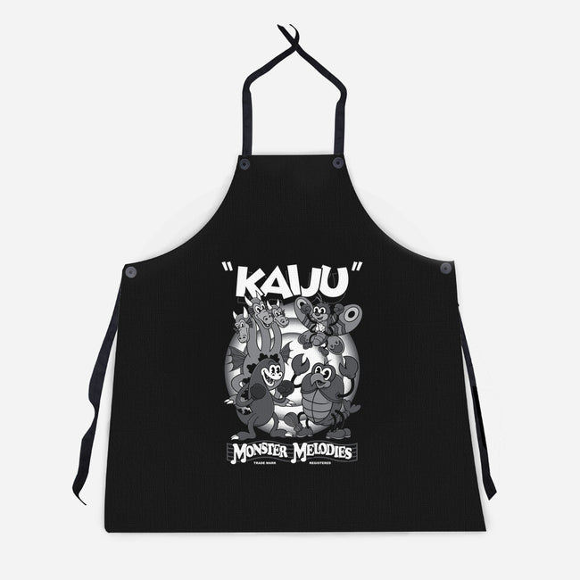 Monster Melodies-unisex kitchen apron-Nemons