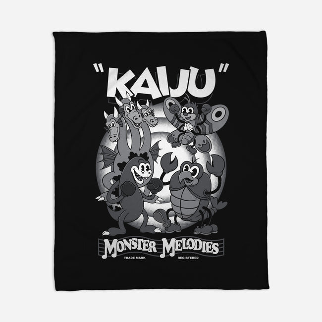 Monster Melodies-none fleece blanket-Nemons