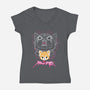 Release The Rage-womens v-neck tee-estudiofitas