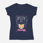 Release The Rage-womens v-neck tee-estudiofitas