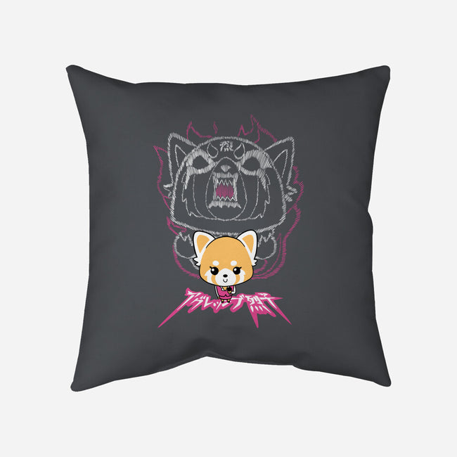 Release The Rage-none removable cover w insert throw pillow-estudiofitas