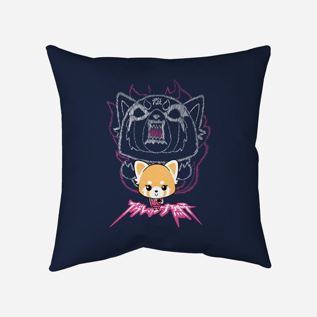 Release The Rage-none removable cover w insert throw pillow-estudiofitas
