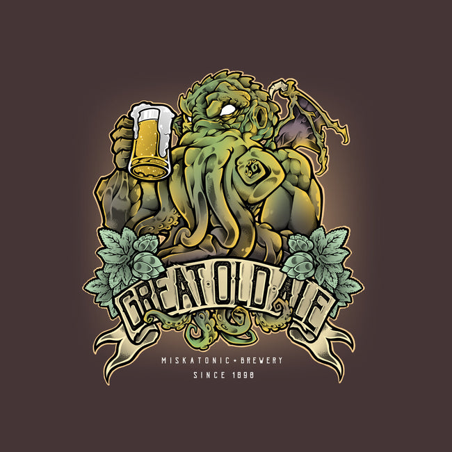 Miskatonic Brewery-none removable cover w insert throw pillow-Fearcheck