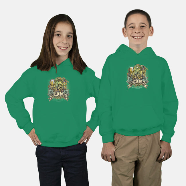 Miskatonic Brewery-youth pullover sweatshirt-Fearcheck