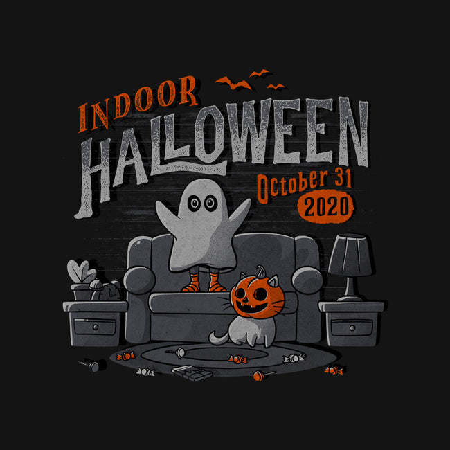 Indoor Halloween-baby basic tee-eduely