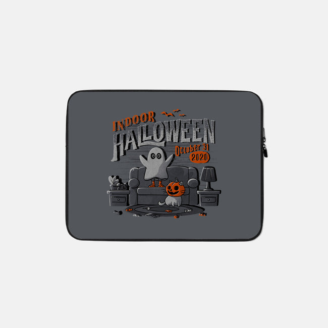 Indoor Halloween-none zippered laptop sleeve-eduely