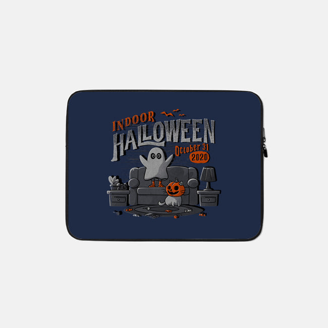Indoor Halloween-none zippered laptop sleeve-eduely