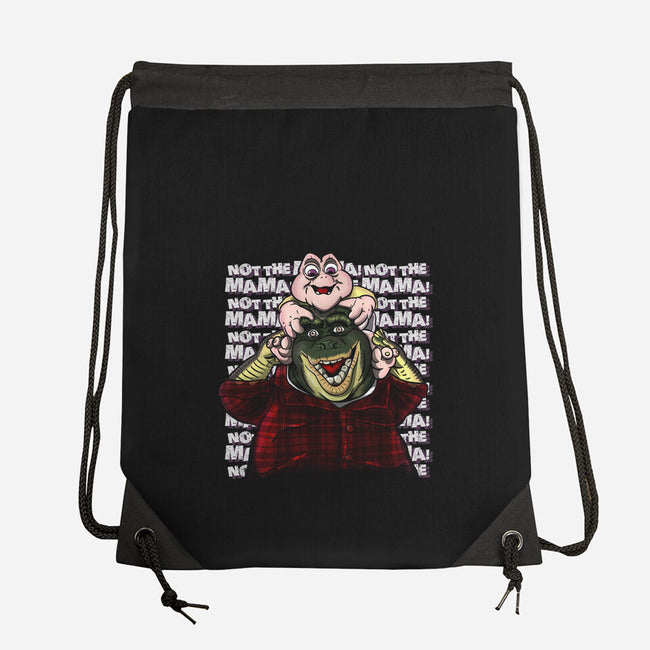 Burned In My Mind-none drawstring bag-MarianoSan