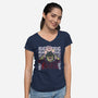 Burned In My Mind-womens v-neck tee-MarianoSan