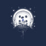 Behind The Door-womens v-neck tee-ManuelDA