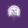 Behind The Door-none polyester shower curtain-ManuelDA