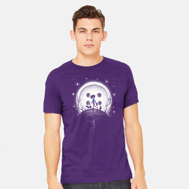 Behind The Door-mens heavyweight tee-ManuelDA