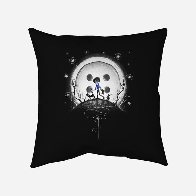 Behind The Door-none non-removable cover w insert throw pillow-ManuelDA