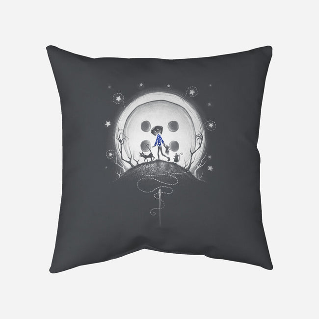 Behind The Door-none non-removable cover w insert throw pillow-ManuelDA