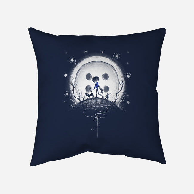 Behind The Door-none removable cover throw pillow-ManuelDA