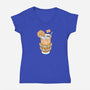 Player's Tears-womens v-neck tee-glassstaff