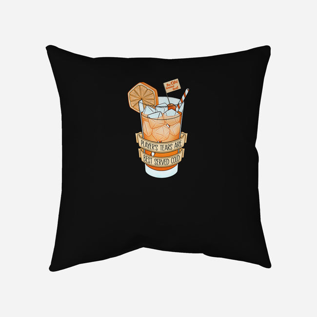 Player's Tears-none removable cover w insert throw pillow-glassstaff