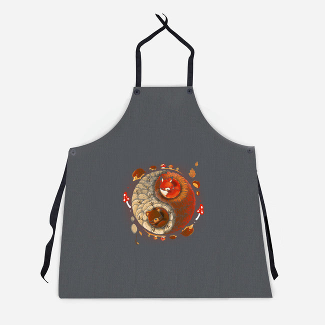Autumnal-unisex kitchen apron-Vallina84