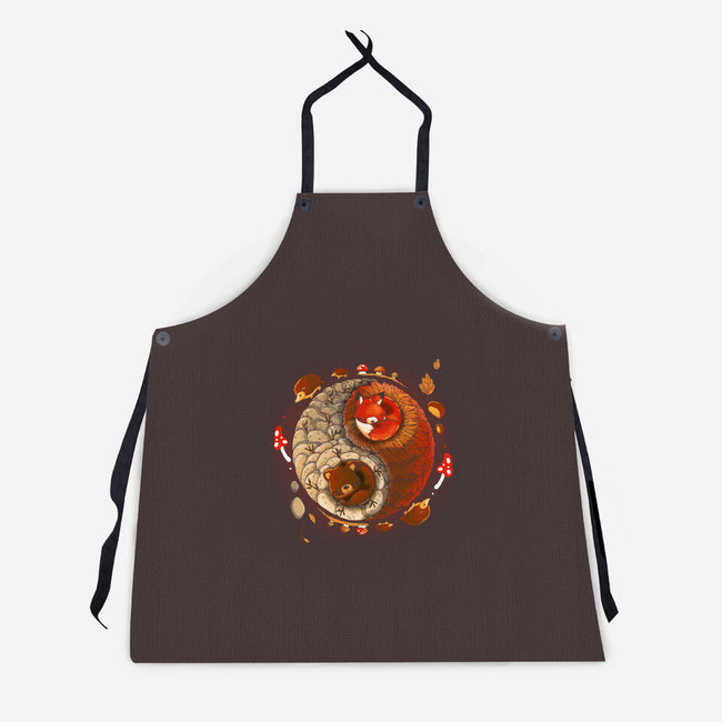 Autumnal-unisex kitchen apron-Vallina84