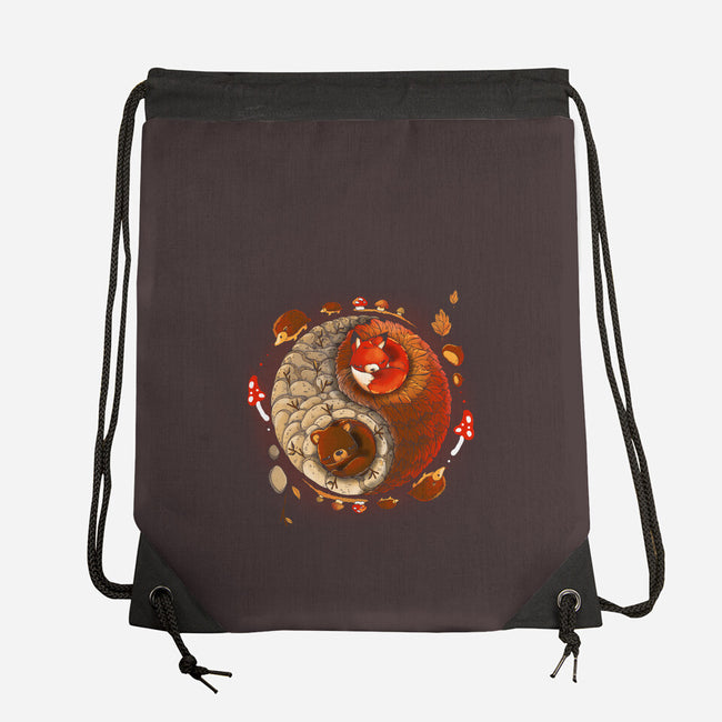 Autumnal-none drawstring bag-Vallina84