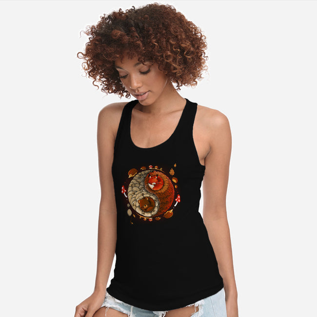 Autumnal-womens racerback tank-Vallina84