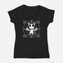 Bug Knight-womens v-neck tee-dumbassman
