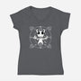 Bug Knight-womens v-neck tee-dumbassman