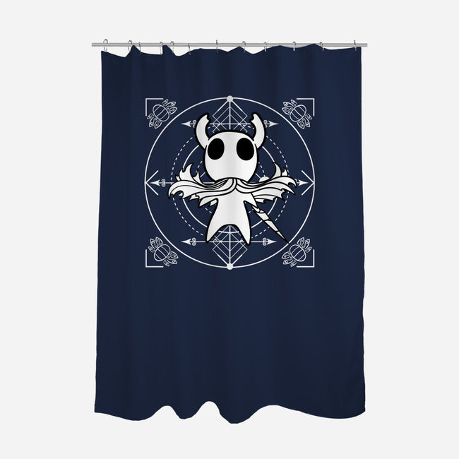 Bug Knight-none polyester shower curtain-dumbassman