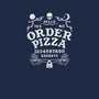 Order Pizza-none removable cover w insert throw pillow-Immortalized