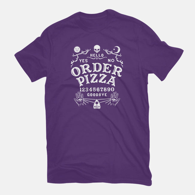 Order Pizza-womens basic tee-Immortalized