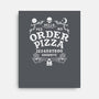 Order Pizza-none stretched canvas-Immortalized