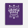 Order Pizza-none stretched canvas-Immortalized