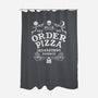 Order Pizza-none polyester shower curtain-Immortalized