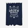Order Pizza-none polyester shower curtain-Immortalized