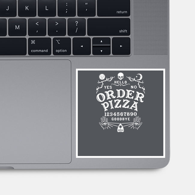 Order Pizza-none glossy sticker-Immortalized