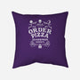 Order Pizza-none removable cover w insert throw pillow-Immortalized