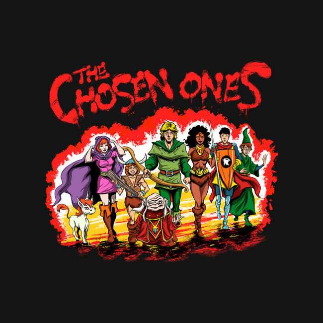 The Chosen Ones-womens racerback tank-zascanauta